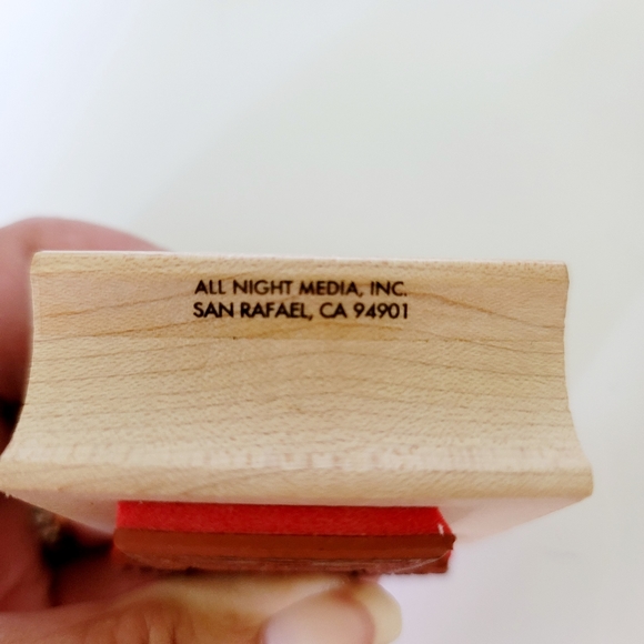 Mary Engelbreit vintage rubber stamp bundle set of 4 wooden - Picture 9 of 10